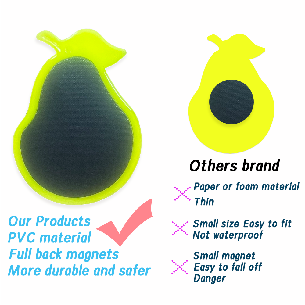 Classic Fruit Refrigerator Magnets