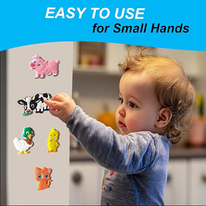 Large Cute Soft Full Back Magnetic Animals for Fridge