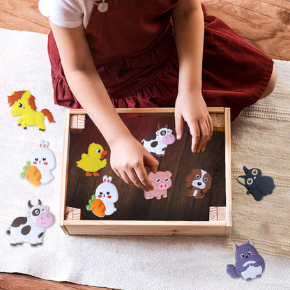 Cute Farm Animals Fridge Magnet