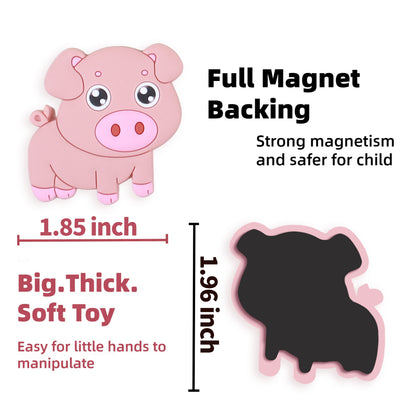 Cute Farm Animals Fridge Magnet