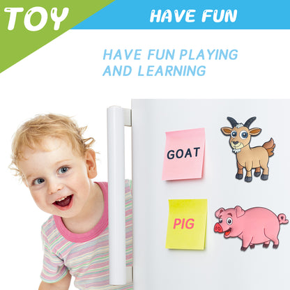 Farm Animals Refrigerator Magnets