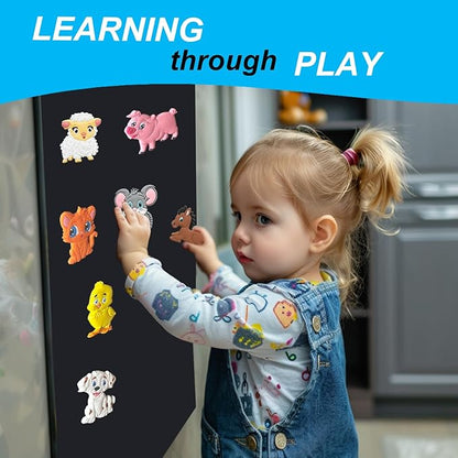 Large Cute Soft Full Back Magnetic Animals for Fridge