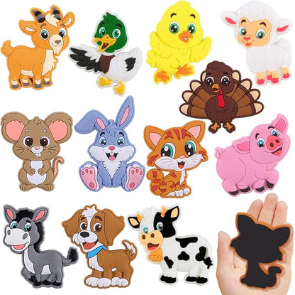 Cute Vivid Farm Animals Refrigerator Magnets