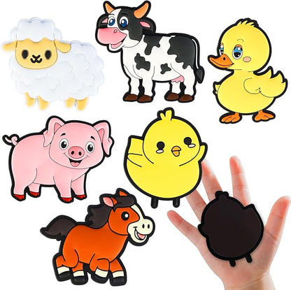 Large Cute Farm Animals Fridge Magnets