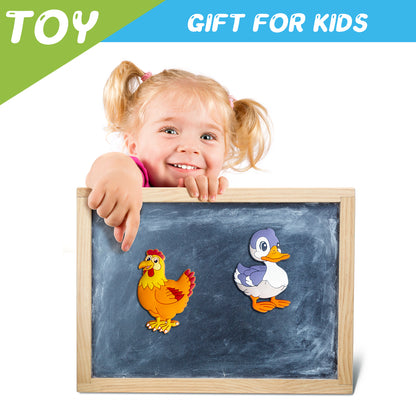 Farm Animals Refrigerator Magnets