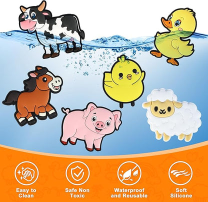 Large Cute Farm Animals Fridge Magnets