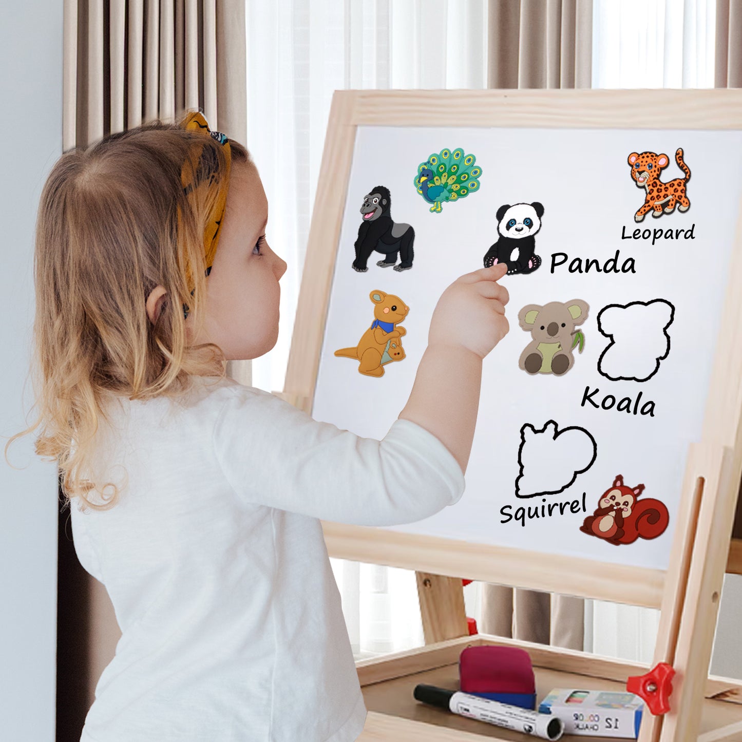 Toddler Magnets for Refrigerato